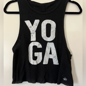 ALO “Yoga” crop top